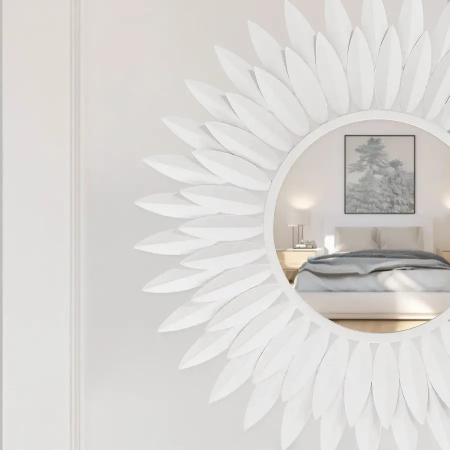Broche 20" Sunburst Mirror in Antique Gold - Image 14