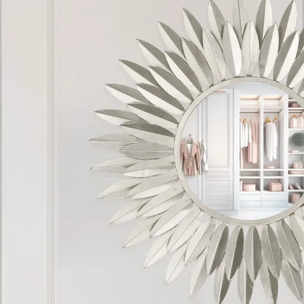 Broche 20" Sunburst Mirror in Antique Gold - Image 22