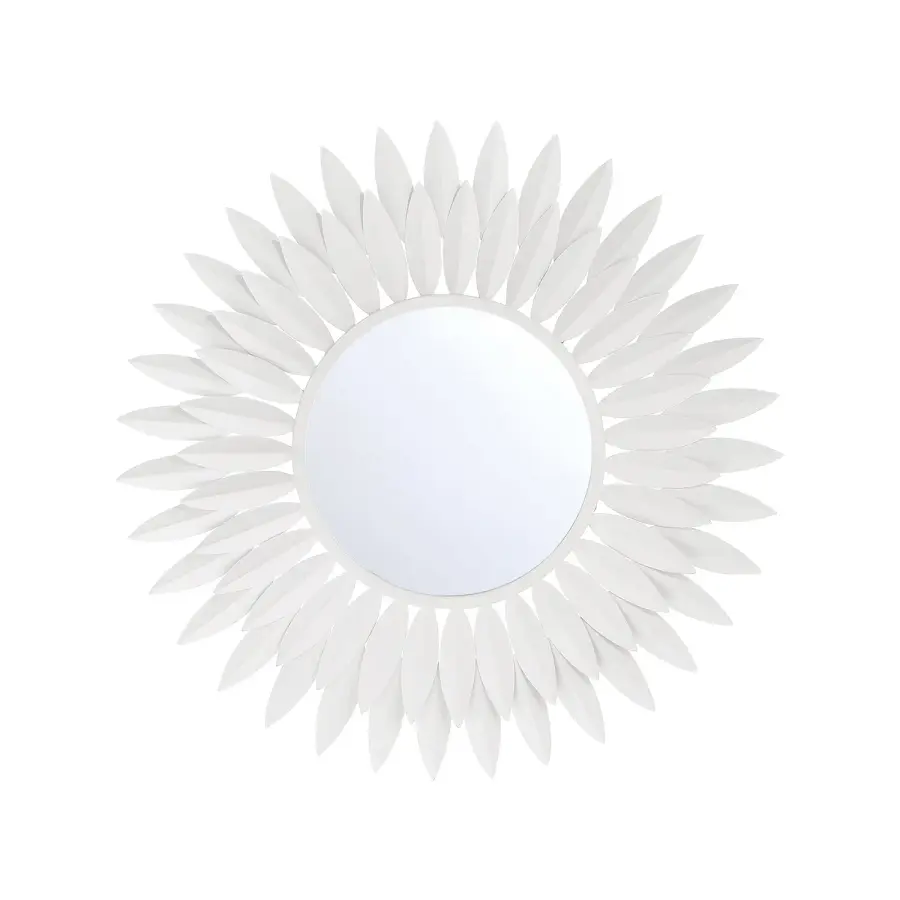 Broche 20" Sunburst Mirror in Antique Gold - Image 9