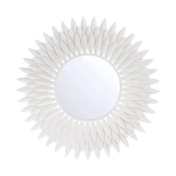 Broche 24" Sunburst Mirror in Antique Gold - Image 9