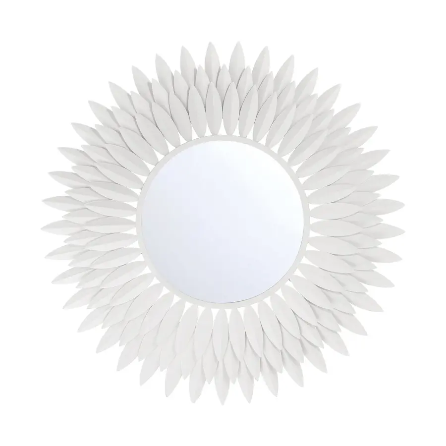 Broche 24" Sunburst Mirror in Antique Gold - Image 9