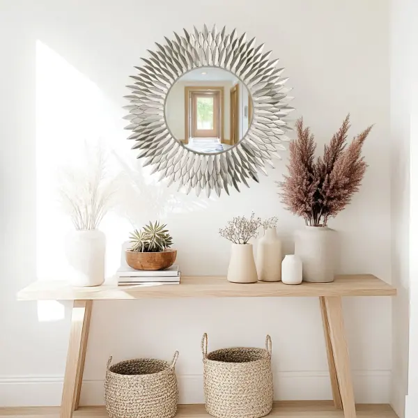 Broche 30" Sunburst Mirror in Antique Gold - Image 22