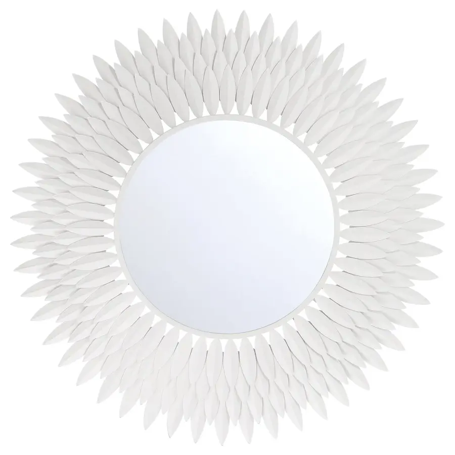 Broche 30" Sunburst Mirror in Antique Gold - Image 9
