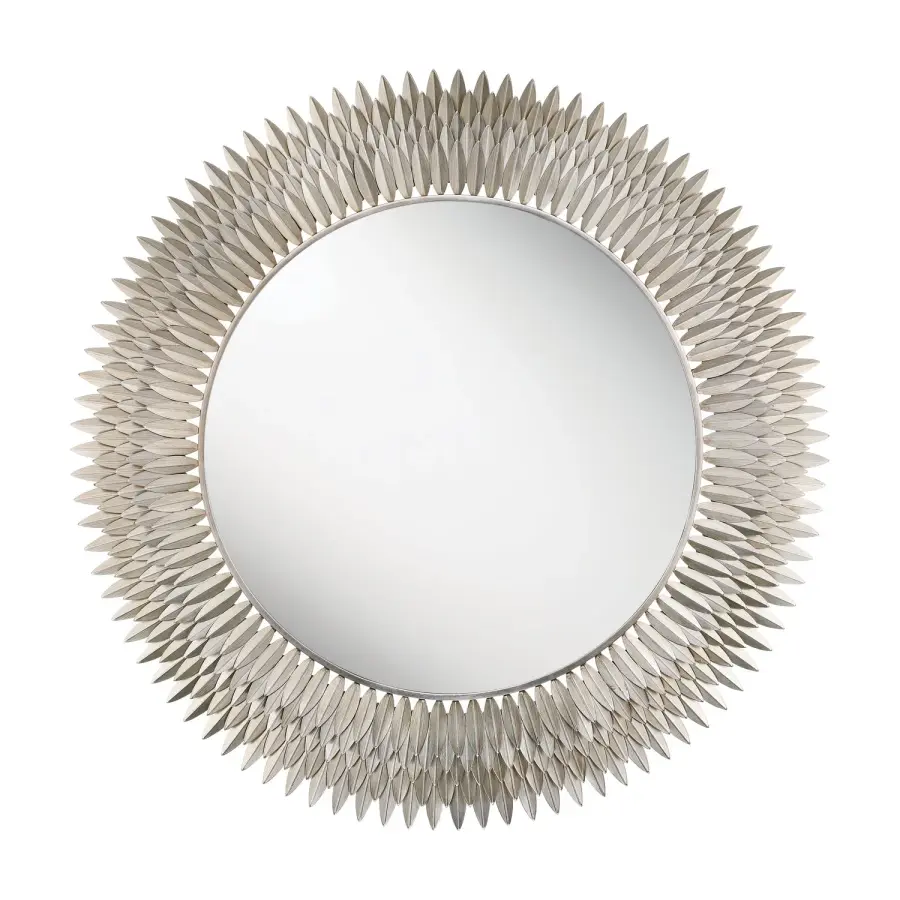 Broche 46.75" Sunburst Mirror in Antique Gold - Image 17