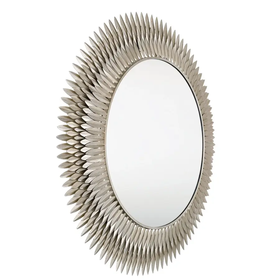 Broche 46.75" Sunburst Mirror in Antique Gold - Image 18