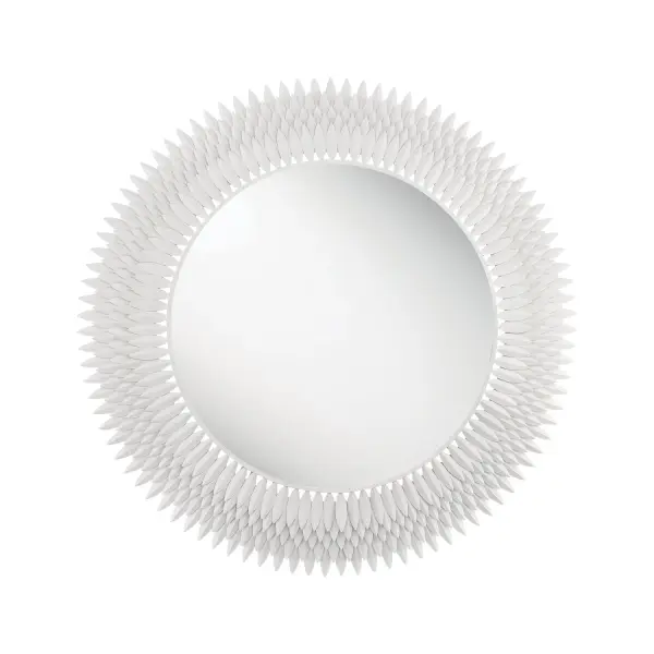 Broche 46.75" Sunburst Mirror in Antique Gold - Image 9