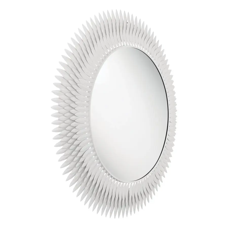 Broche 46.75" Sunburst Mirror in Antique Gold - Image 10