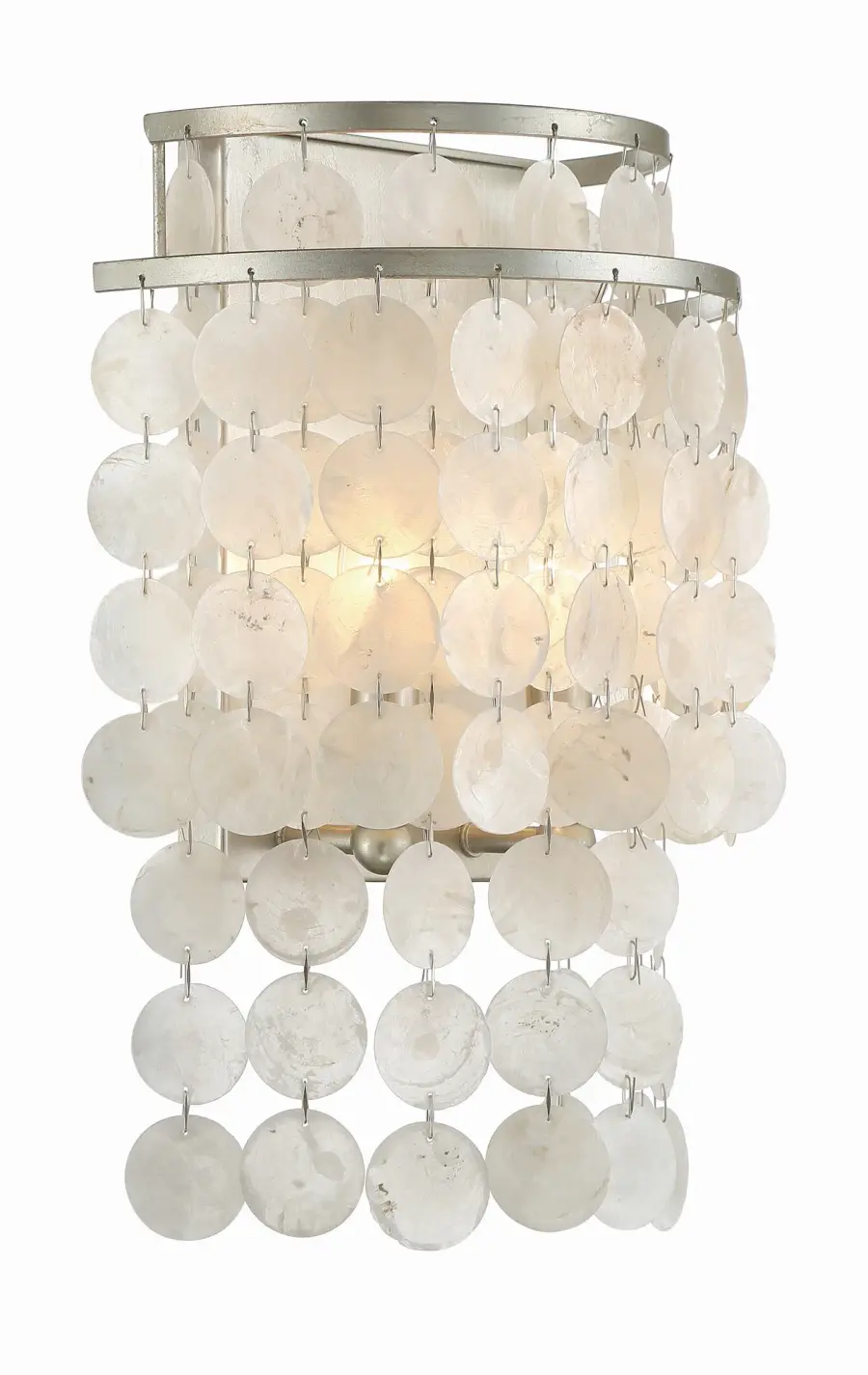 Brielle 9" Sconce in Antique Silver - Image 3