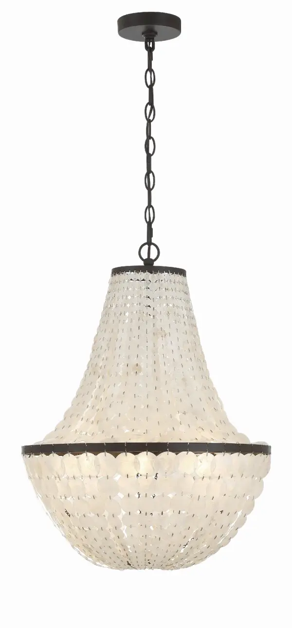 Brielle 18" Chandelier in Dark Bronze - Image 2