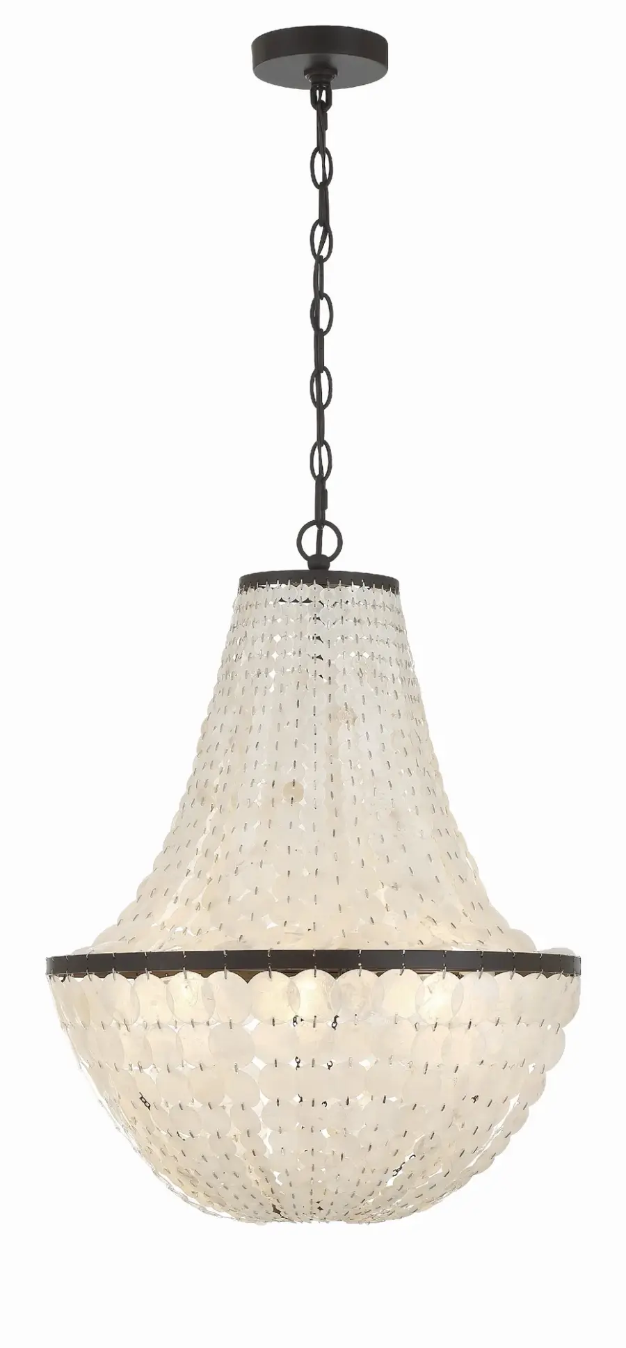 Brielle 18" Chandelier in Dark Bronze - Image 2