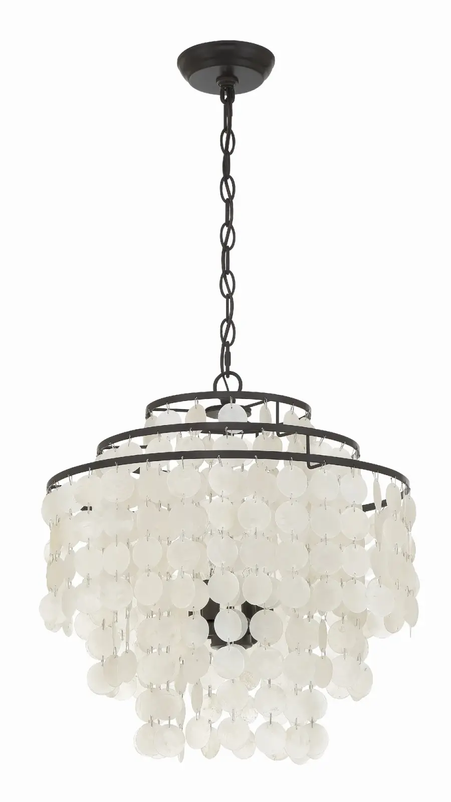 Brielle 18" Chandelier in Dark Bronze - Image 2