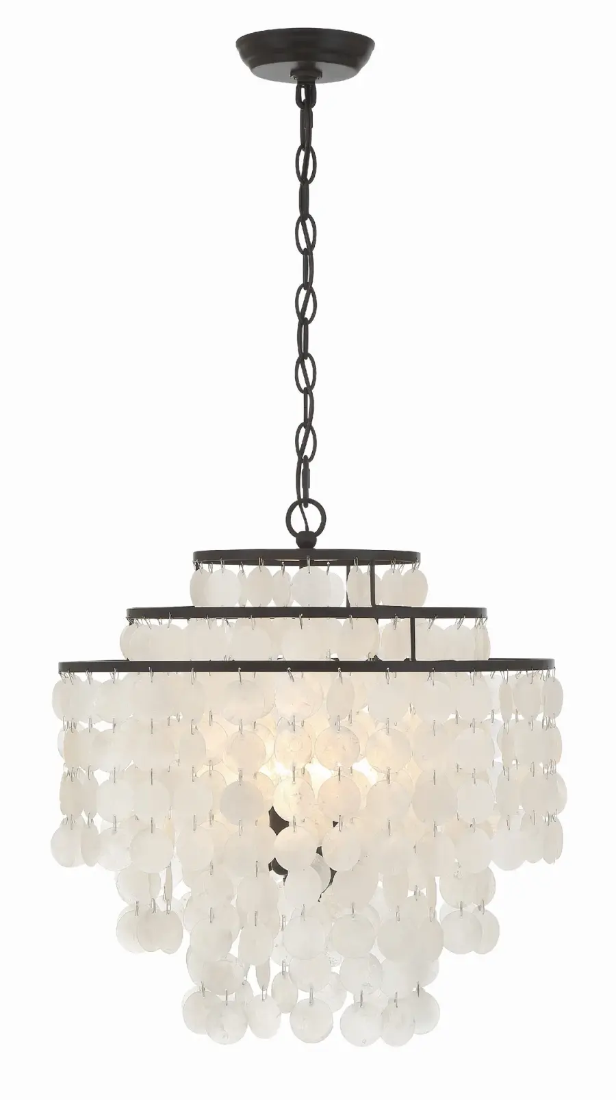 Brielle 18" Chandelier in Dark Bronze - Image 3