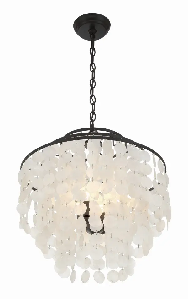Brielle 18" Chandelier in Dark Bronze - Image 4