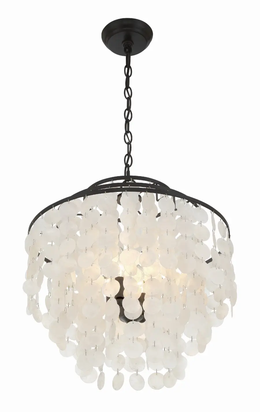 Brielle 18" Chandelier in Dark Bronze - Image 4