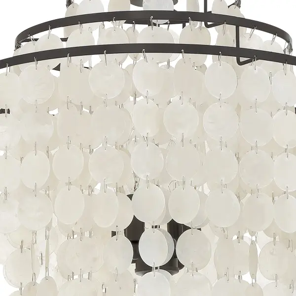 Brielle 18" Chandelier in Dark Bronze - Image 5