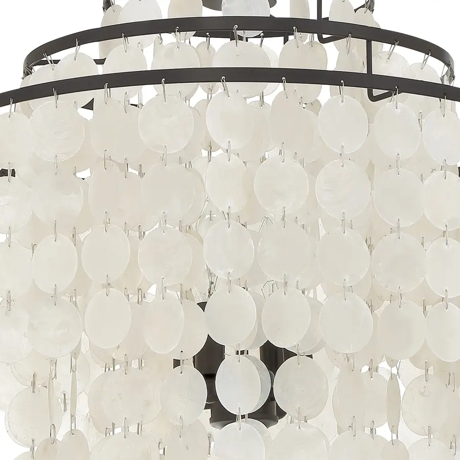Brielle 18" Chandelier in Dark Bronze - Image 5