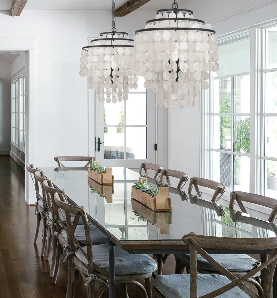 Brielle 18" Chandelier in Dark Bronze - Image 6