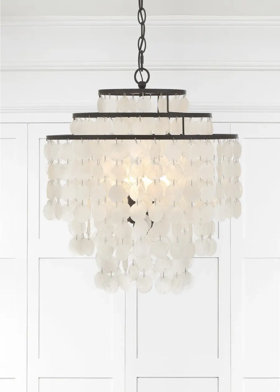 Brielle 18" Chandelier in Dark Bronze - Image 7