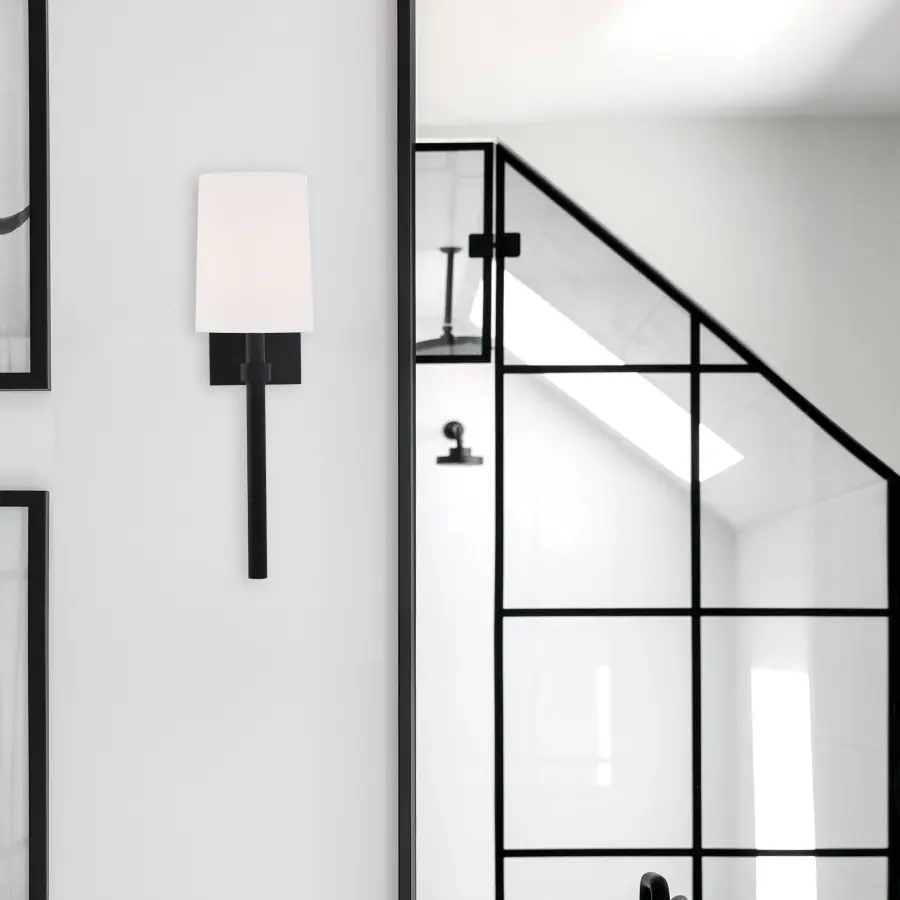 Bromley 5.5" Wall Sconce in Black Forged - Image 16