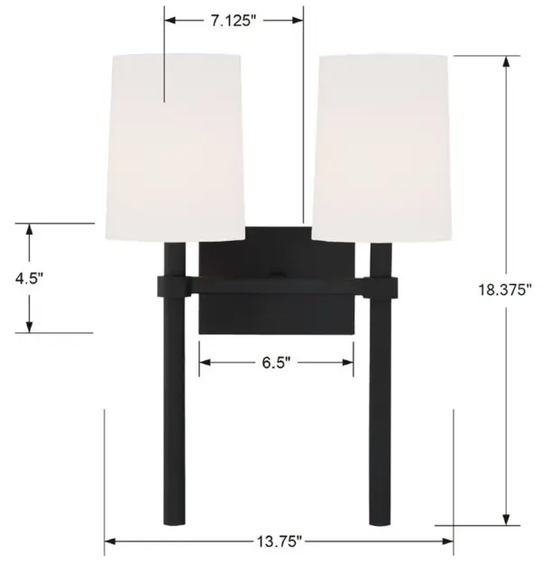 Bromley 13.75" Wall Sconce - Image 13