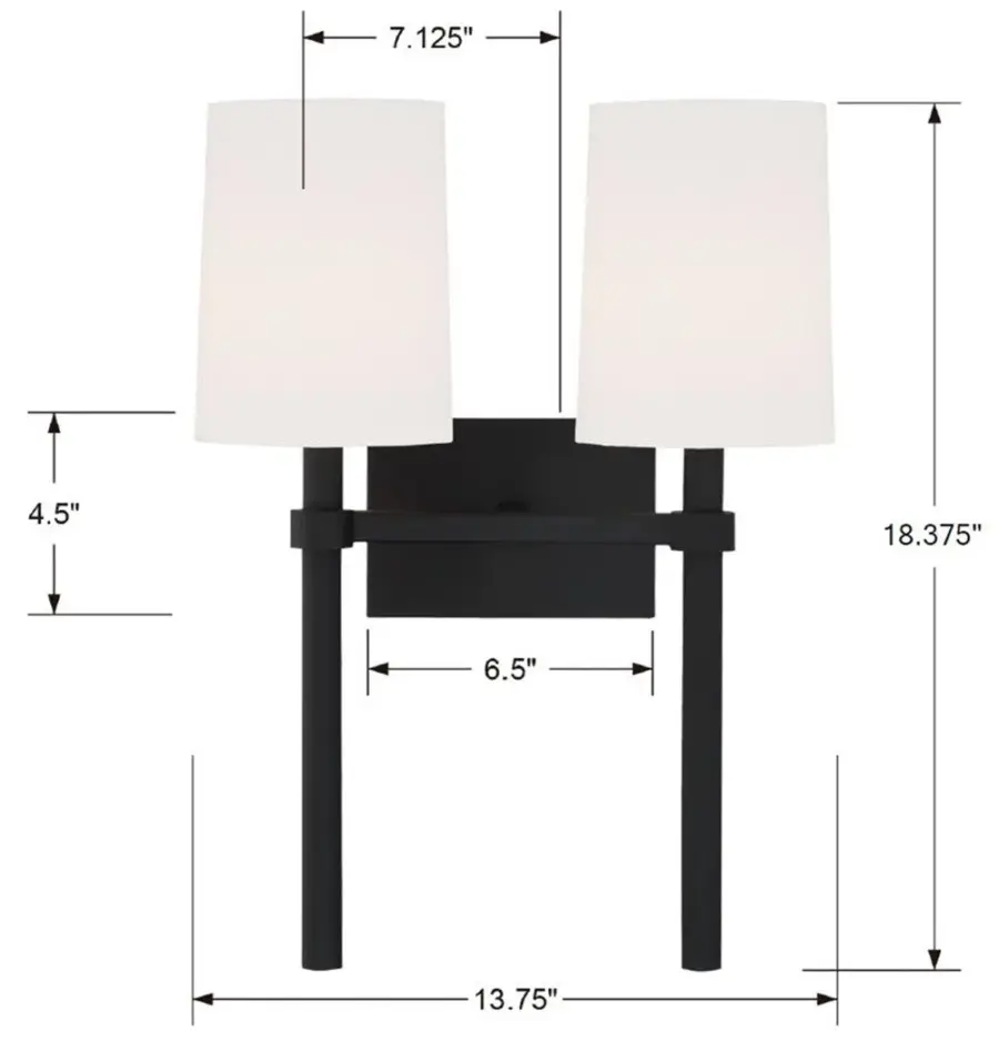 Bromley 13.75" Wall Sconce - Image 13
