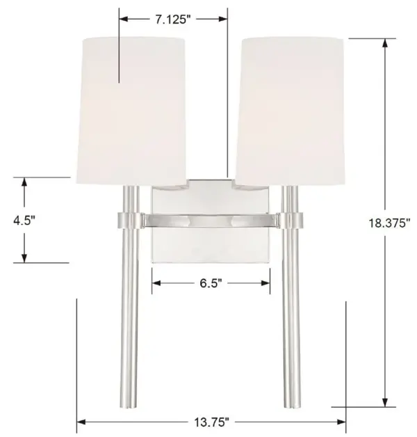 Bromley 13.75" Wall Sconce - Image 19