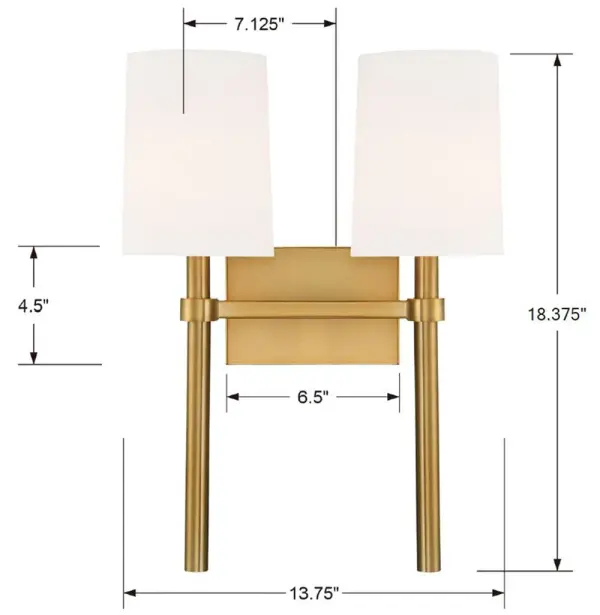 Bromley 13.75" Wall Sconce - Image 5