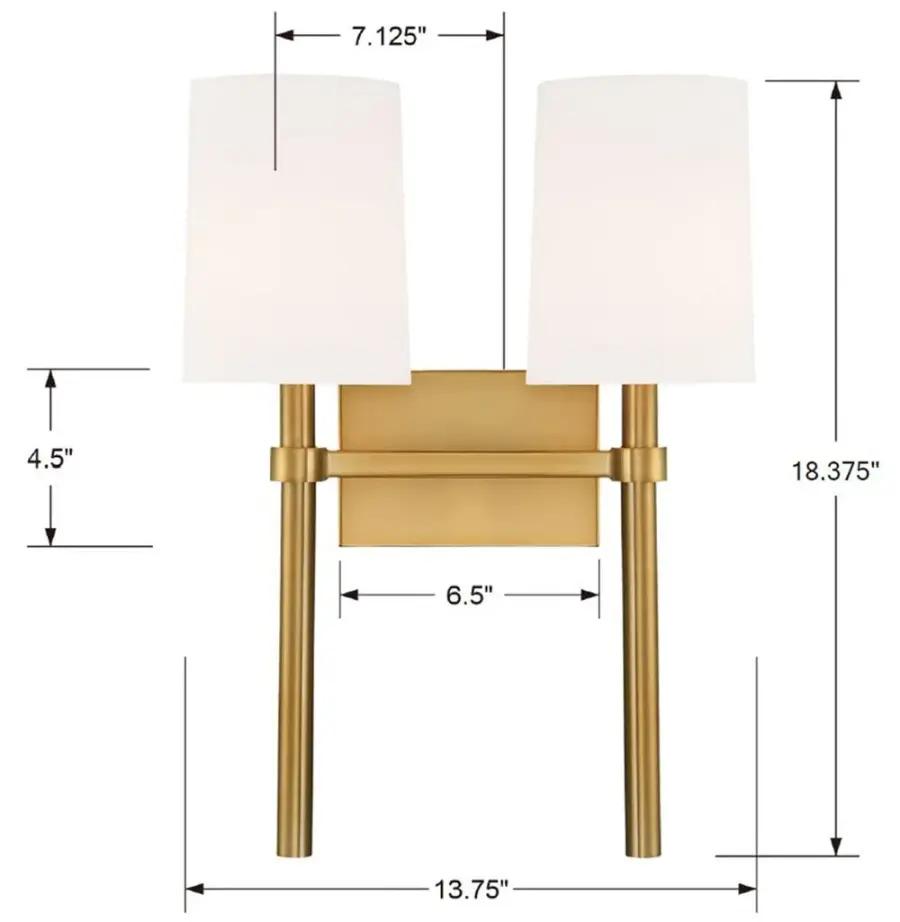 Bromley 13.75" Wall Sconce - Image 5