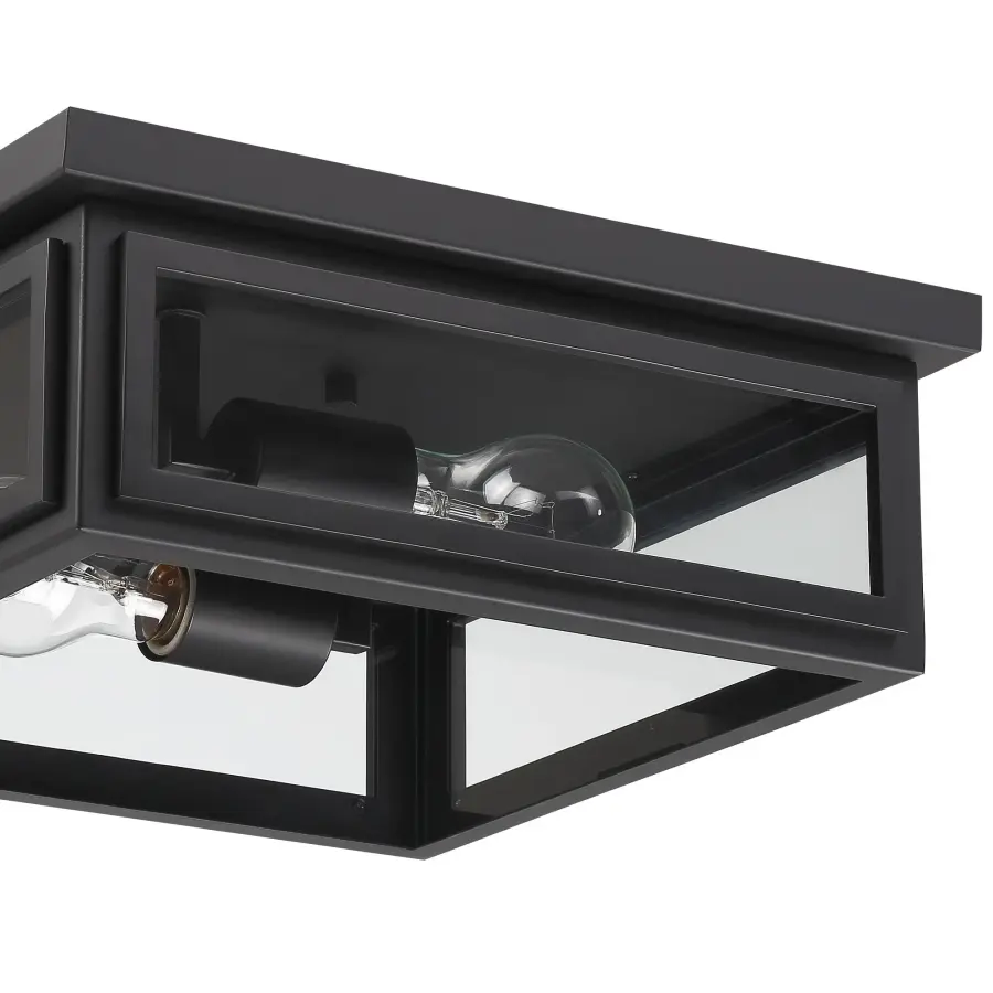 Byron 12.75" Outdoor Flush Mount - Image 2