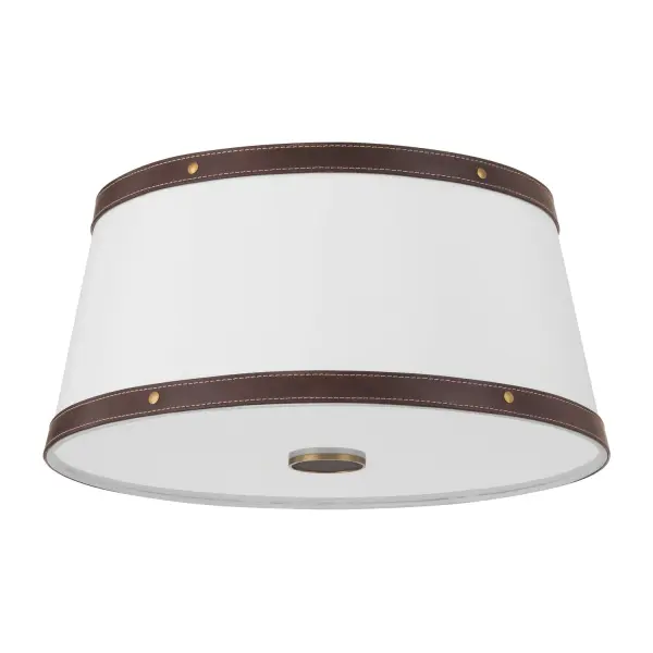 Callahan 17" Flush Mount in Luxe Gold - Image 2