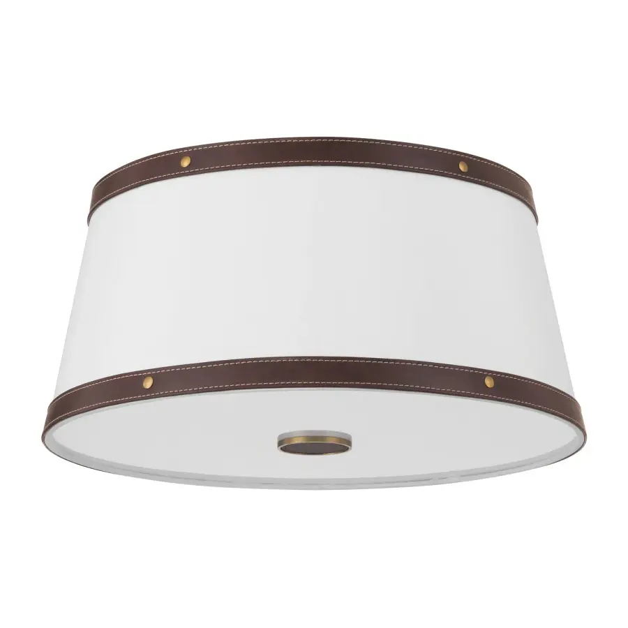 Callahan 17" Flush Mount in Luxe Gold - Image 2