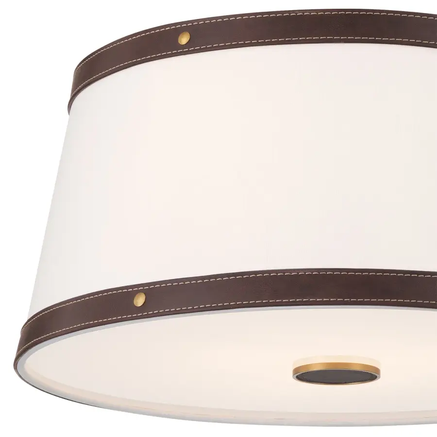 Callahan 17" Flush Mount in Luxe Gold - Image 5