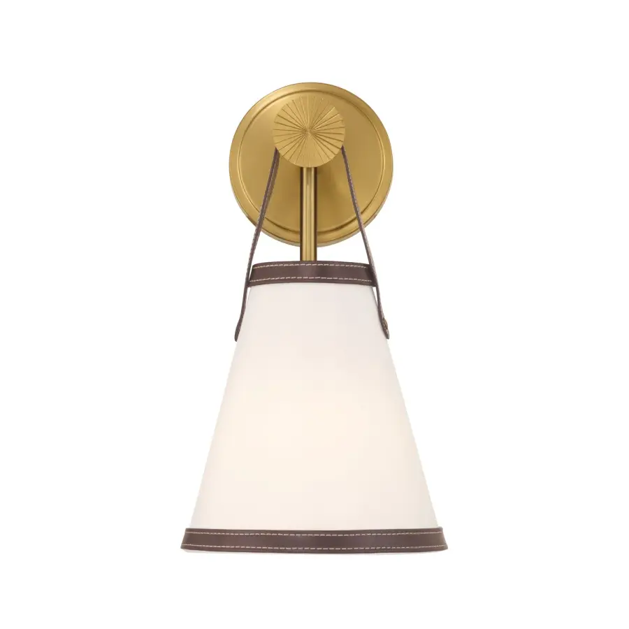 Callahan 7.25" Wall Sconce in Luxe Gold - Image 3