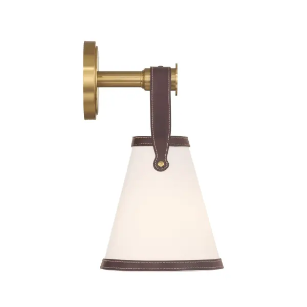 Callahan 7.25" Wall Sconce in Luxe Gold - Image 4