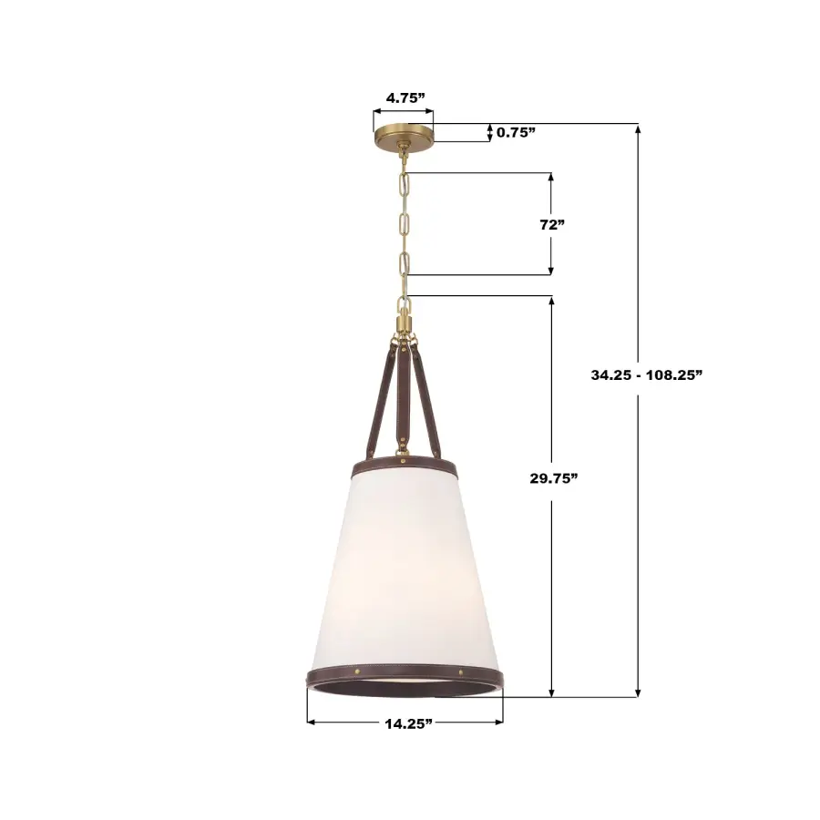 Callahan 14.25" Pendant - Image 7