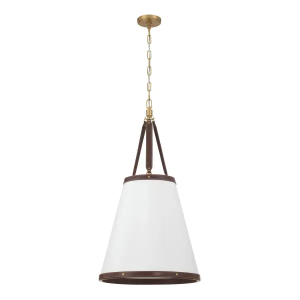 Callahan 18" Pendant in Luxe Gold - Image 2