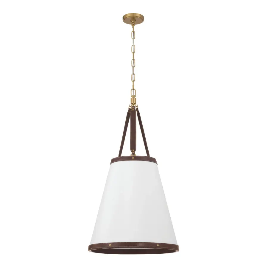 Callahan 18" Pendant in Luxe Gold - Image 2