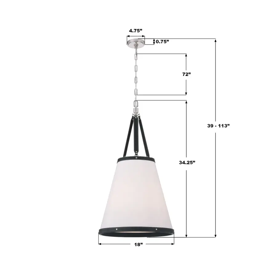 Callahan 18" Pendant in Luxe Gold - Image 15