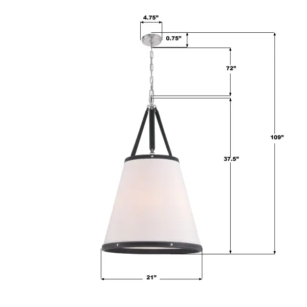 Callahan 21" Pendant in Luxe Gold - Image 16