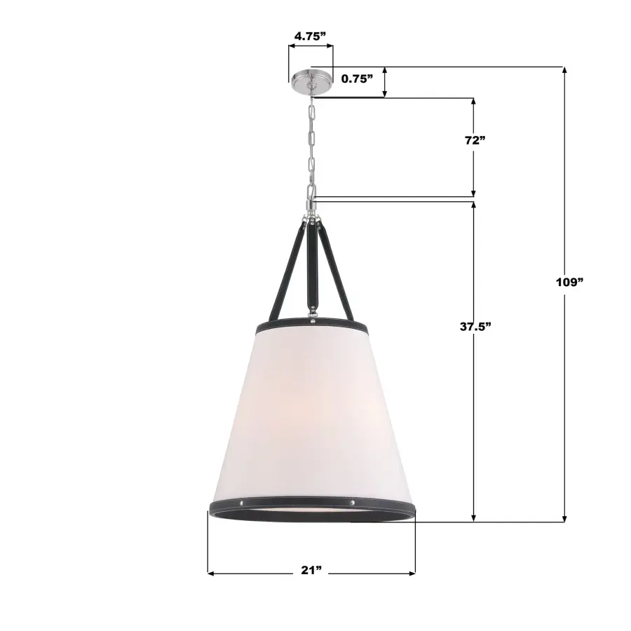 Callahan 21" Pendant in Luxe Gold - Image 16