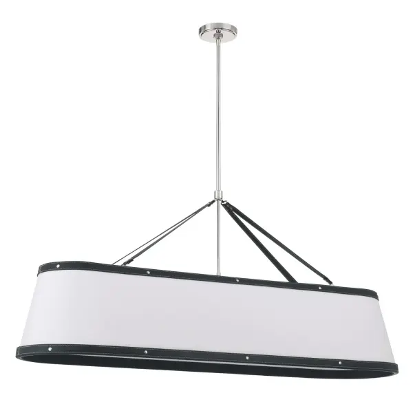 Callahan 47.5" Linear Oval Chandelier - Image 11