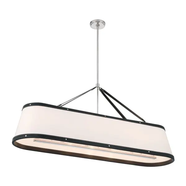 Callahan 47.5" Linear Oval Chandelier - Image 12