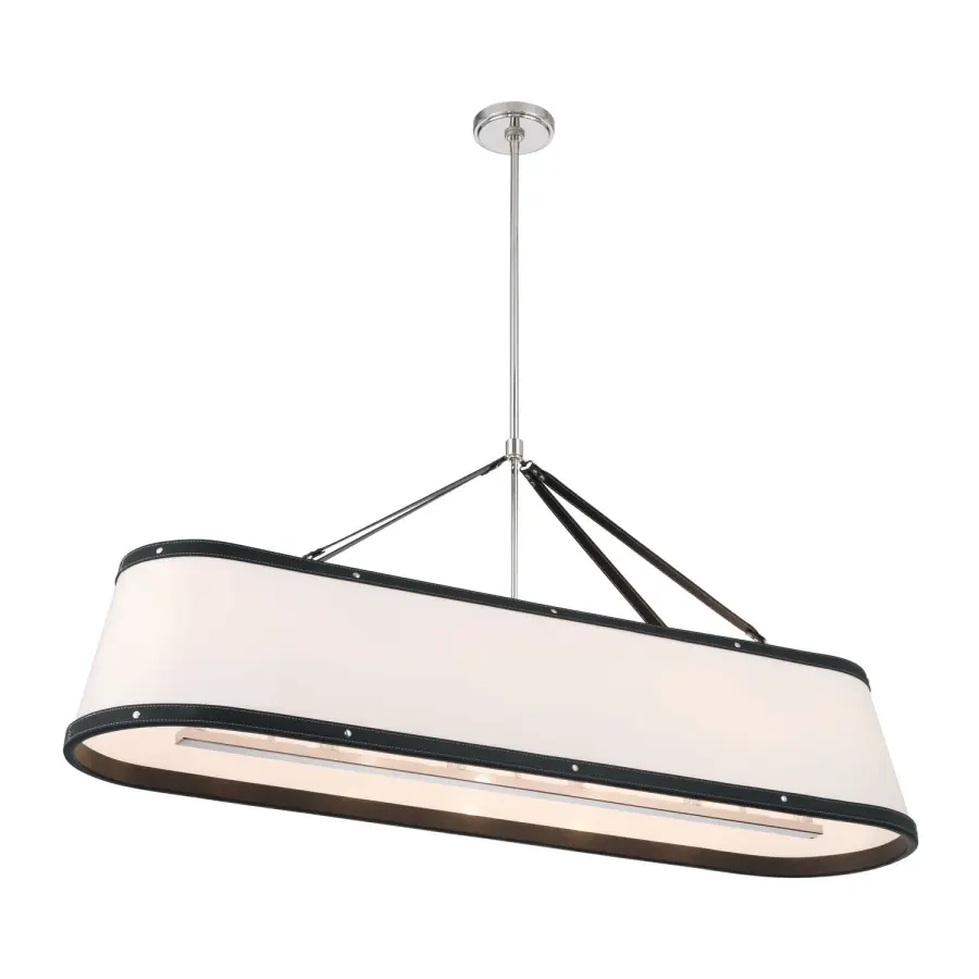 Callahan 47.5" Linear Oval Chandelier - Image 12