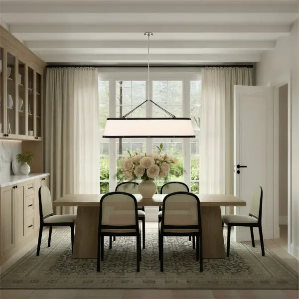 Callahan 47.5" Linear Oval Chandelier - Image 14