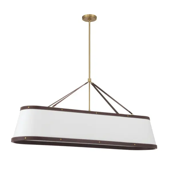 Callahan 47.5" Linear Oval Chandelier - Image 3