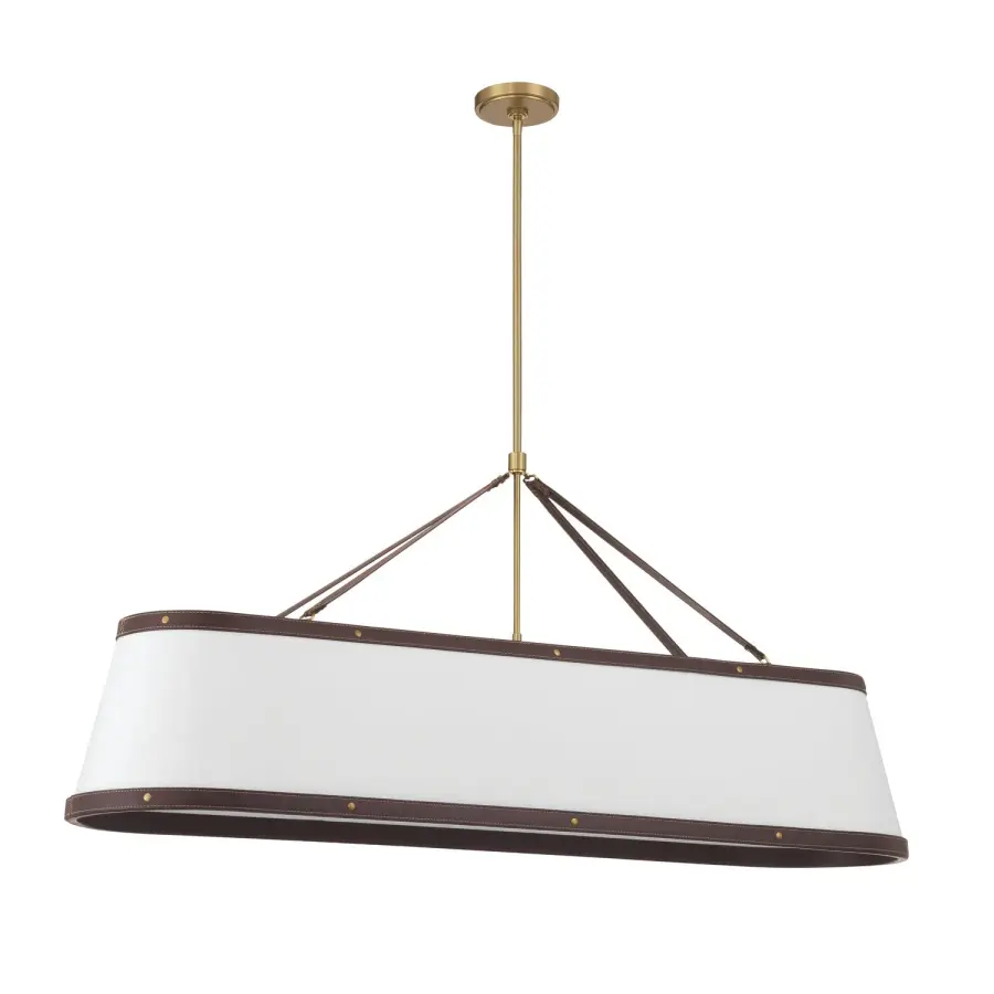 Callahan 47.5" Linear Oval Chandelier - Image 3