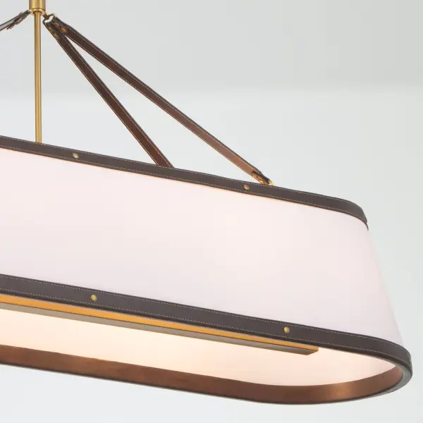 Callahan 47.5" Linear Oval Chandelier - Image 5