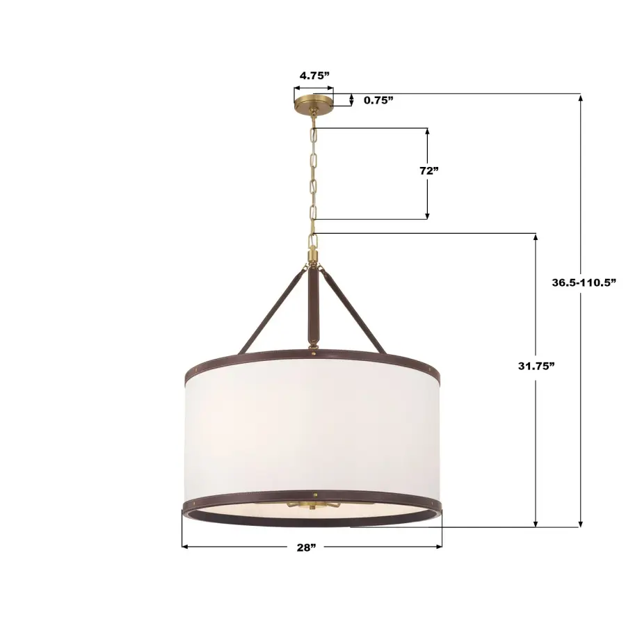Callahan 28" Pendant - Image 7