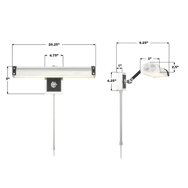 Callahan 20.25" Integrated LED Picture Light - Image 15