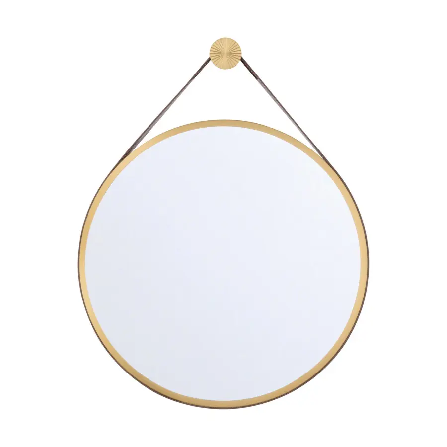 Callahan 17.75" Mirror in Luxe Gold - Image 1